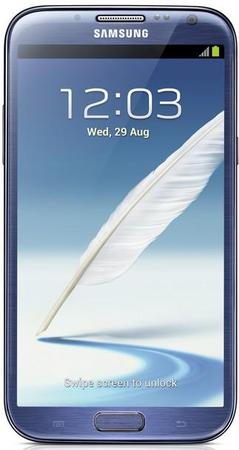 Смартфон Samsung Galaxy Note 2 GT-N7100 Blue - Таганрог